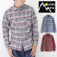 `FbN [NVc  Y MOUTAIN MANIA }Ee}jA FLANNEL WORK SHIRTS tl