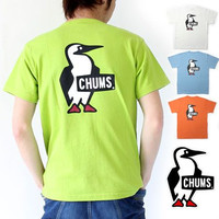  Rbg TVc `X CHUMS Booby Logo T-shirt Y