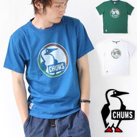 fUC 劈 TVc `X CHUMS Booby in Circle T-Shirt t  Ro tFX t@bV oR Y