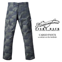 XL J[Spc NINE MICROPHONES iC}CNtHY CARGO PANTS -a soldier on the battleld-