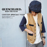 Rbg xXg QUENCHLOUD NG`Eh COTTON 4POCKET VEST Y